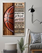 Basketball Be Strong 11x17 Poster lifestyle-poster-1