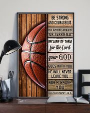 Basketball Be Strong 11x17 Poster lifestyle-poster-2