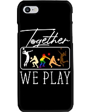 Volleyball - Together We Play Phone Case tile