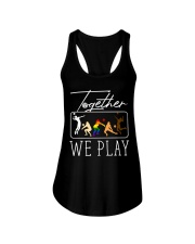 Volleyball - Together We Play Ladies Flowy Tank tile