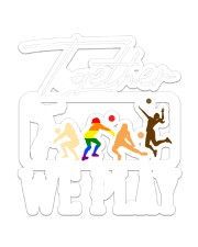 Volleyball - Together We Play Sticker tile