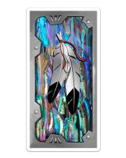 Native Metal Silvers Sticker tile