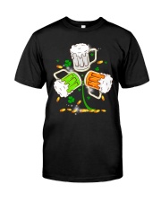 St Patrick's Day Beer Shamrock Classic T-Shirt front