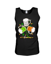 St Patrick's Day Beer Shamrock Unisex Tank tile