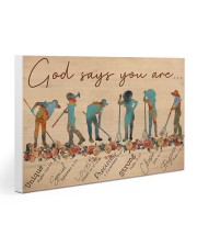 Farmer God Says You Are Gallery Wrapped Canvas Prints tile