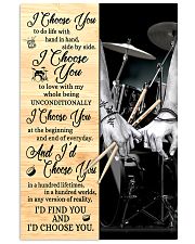 Drum - I Choose You 11x17 Poster front
