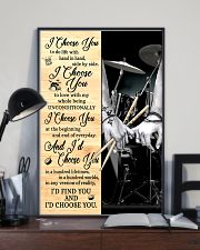 Drum - I Choose You 11x17 Poster lifestyle-poster-2