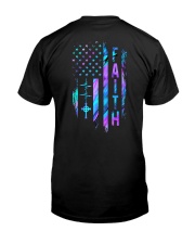 God American Flag 2 Sides Classic T-Shirt back