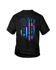God American Flag 2 Sides Youth T-Shirt tile