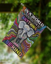 Hippe - Be Kind Flag 11.5"x17.5" Garden Flag aos-garden-flag-11-5-x-17-5-lifestyle-front-15