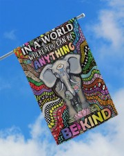 Hippe - Be Kind Flag 11.5"x17.5" Garden Flag aos-garden-flag-11-5-x-17-5-lifestyle-front-16