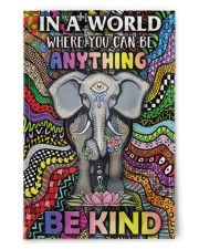 Hippe - Be Kind Flag 11.5"x17.5" Garden Flag front