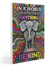 Hippe - Be Kind Flag 20x30 Gallery Wrapped Canvas Prints thumbnail