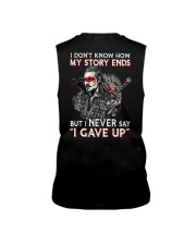 Vikings Never Give Up 2 Sides Sleeveless Tee tile