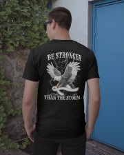 Lung Cancer Be Stronger 2 Sides Classic T-Shirt apparel-classic-tshirt-lifestyle-22