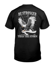 Lung Cancer Be Stronger 2 Sides Classic T-Shirt back