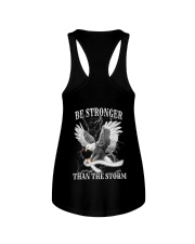 Lung Cancer Be Stronger 2 Sides Ladies Flowy Tank tile