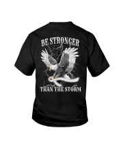 Lung Cancer Be Stronger 2 Sides Youth T-Shirt tile