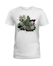Sticker - Cactus - Crack Ladies T-Shirt tile