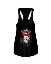 Sk Baseball 2 Sides Ladies Flowy Tank tile