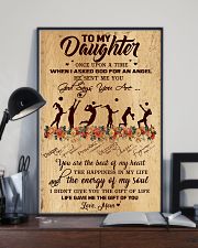 Volleyball - To My Daughter 11x17 Poster lifestyle-poster-2