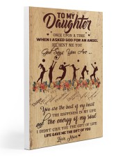 Volleyball - To My Daughter Gallery Wrapped Canvas Prints tile