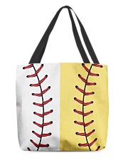 Baseball And Softball All-over Tote back