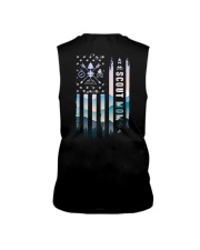 Scout Mom Flag American 2 Sides Sleeveless Tee tile