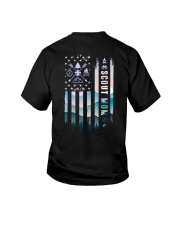 Scout Mom Flag American 2 Sides Youth T-Shirt tile
