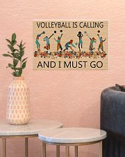 Volleyball Is Calling And I Must Go 17x11 Poster poster-landscape-17x11-lifestyle-21
