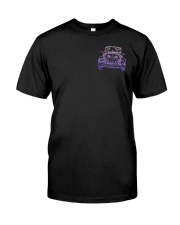 Hippie - Car Purple Rain 2 Sides Classic T-Shirt front