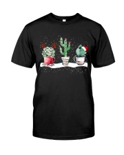 Garden - Succulent Cactus Snow Premium Fit Mens Tee tile