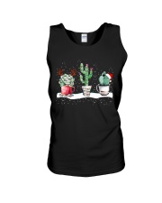 Garden - Succulent Cactus Snow Unisex Tank tile