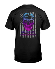 Skull She Lived 2 Sides Premium Fit Mens Tee tile