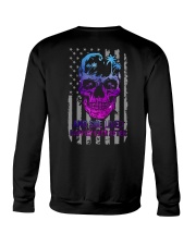 Skull She Lived 2 Sides Crewneck Sweatshirt tile