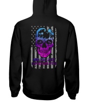 Skull She Lived 2 Sides Hooded Sweatshirt tile