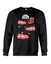 Camper Christmas Moon Crewneck Sweatshirt tile