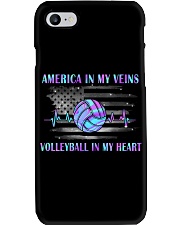 Volleyball In My Heart Phone Case tile