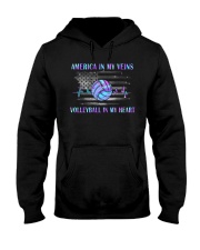Volleyball In My Heart Hooded Sweatshirt tile