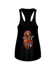 Basketball - Rose 2 Sides Ladies Flowy Tank tile