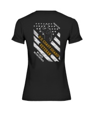 Coast Guard Proud 2 Sides Premium Fit Ladies Tee tile