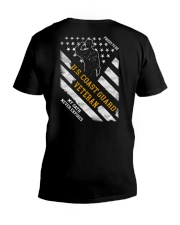 Coast Guard Proud 2 Sides V-Neck T-Shirt tile
