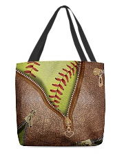 Softball Lovers All-over Tote front