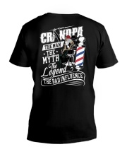 Barber - Grandpa V-Neck T-Shirt tile
