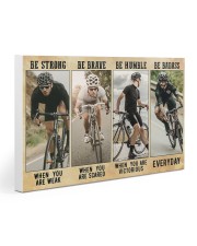 Cycling - Be Strong Gallery Wrapped Canvas Prints tile