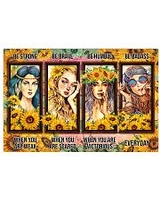 Hippie - Be Strong 17x11 Poster front
