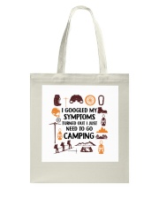 Camping - My Symptoms Tote Bag tile