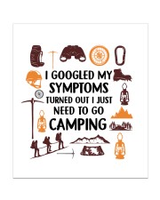 Camping - My Symptoms Sticker tile
