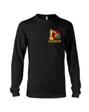 Excavator At Heart 2 Sides Long Sleeve Tee tile