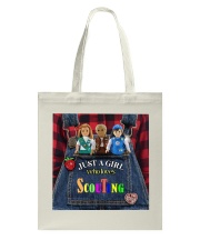 Scout - Just A Girl Who Loves Tote Bag tile